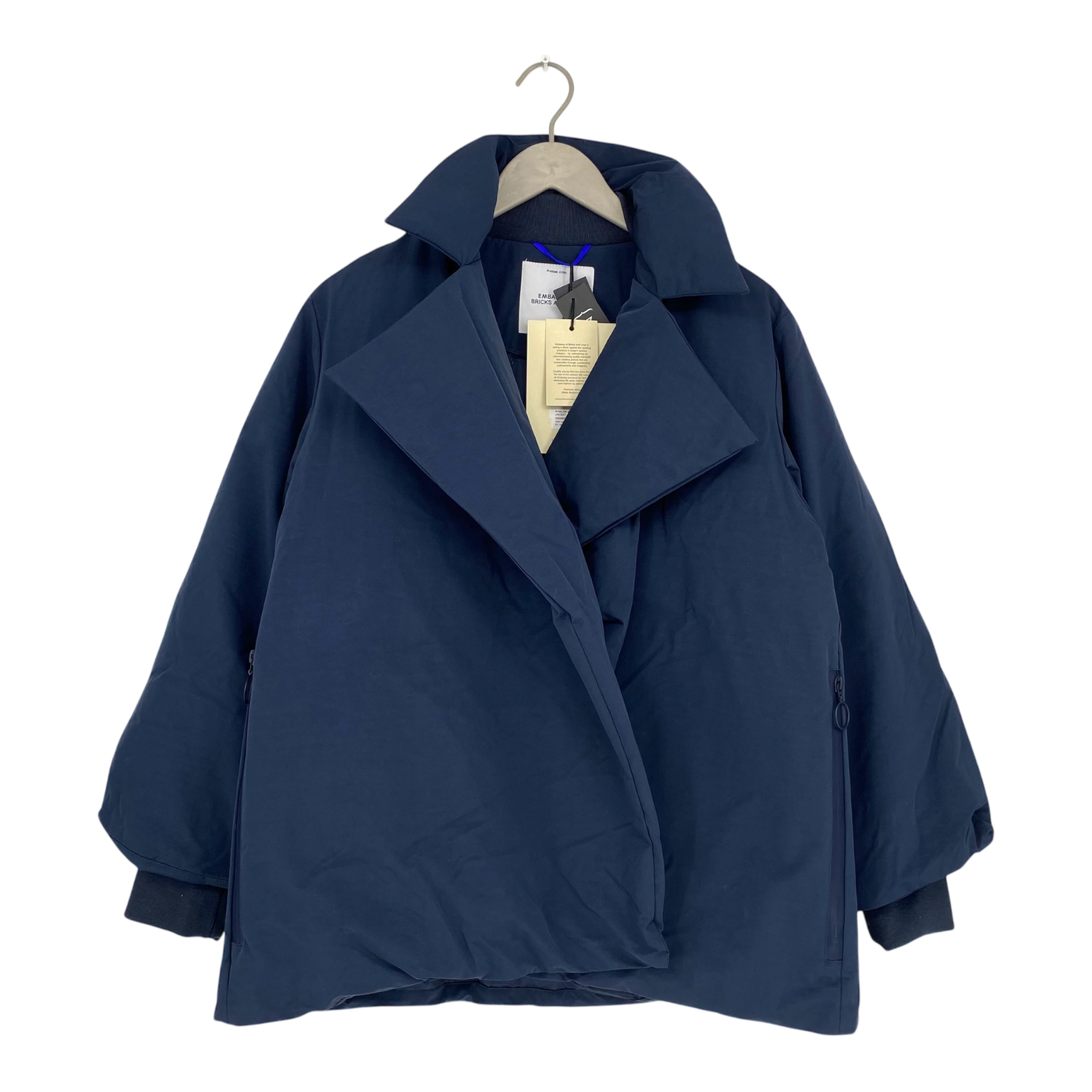 Embassy of Bricks and Logs avalon puffer jacket, dark navy | unisex S