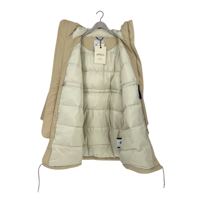 Embassy of Bricks and Logs albury coat, sand | woman S