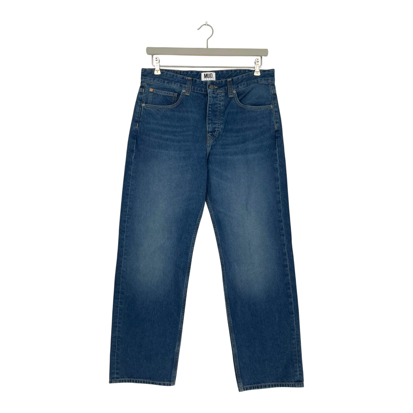Mud Jeans alex loose jeans, rustic blue | man 32/32