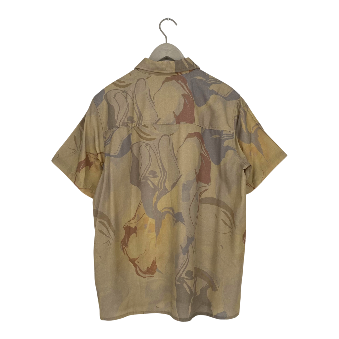 Makia woven shirt, abstract | man M