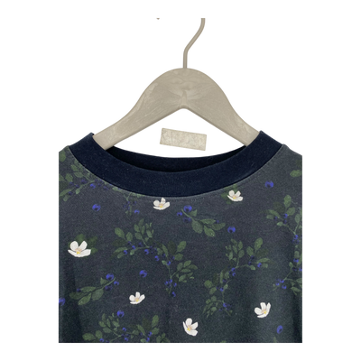 Riva Clothing cropped t-shirt, flowers | woman L