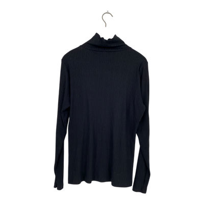 Toive rib shirt, black | woman XL