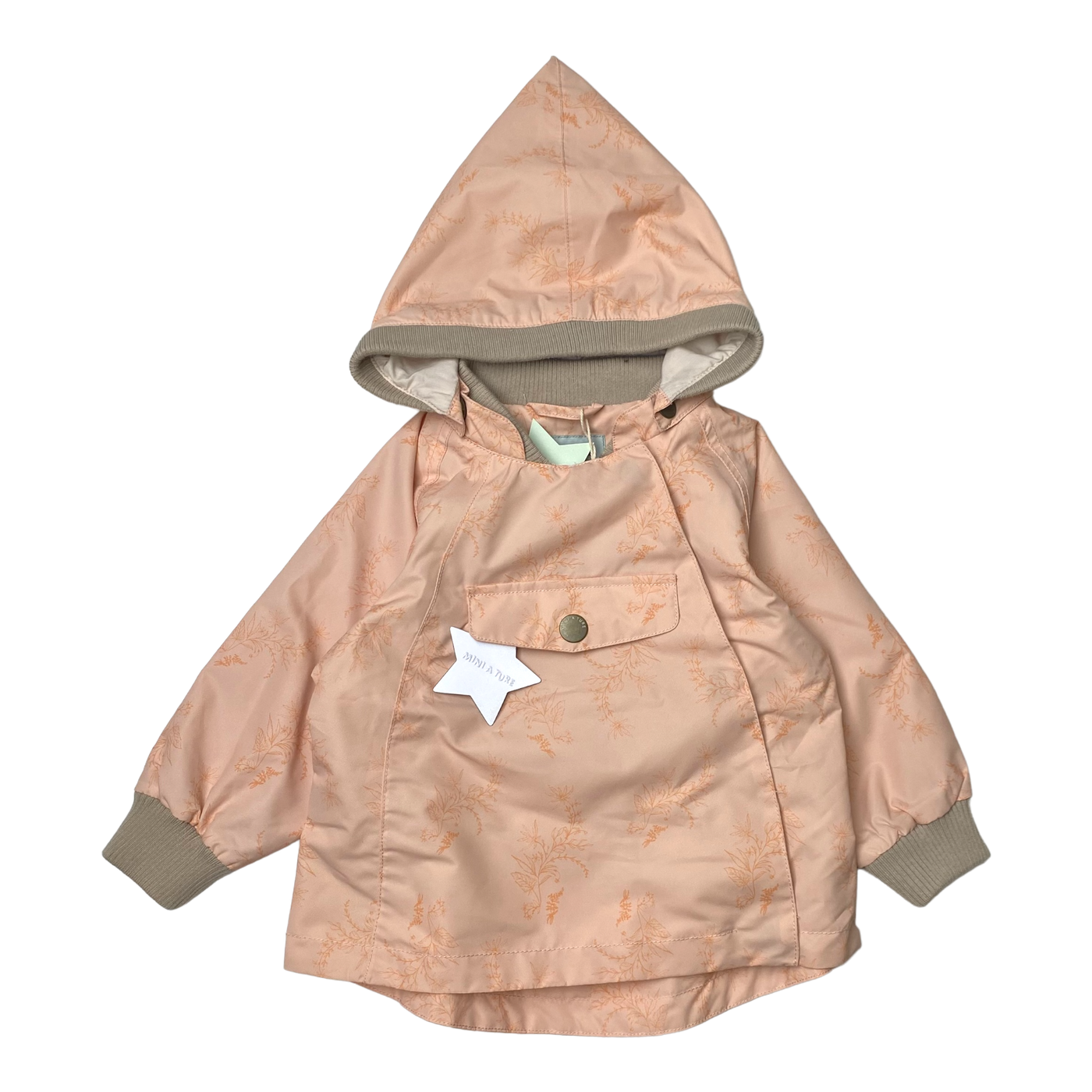 Mini A Ture matwai spring anorak, spanish billa rose | 74cm