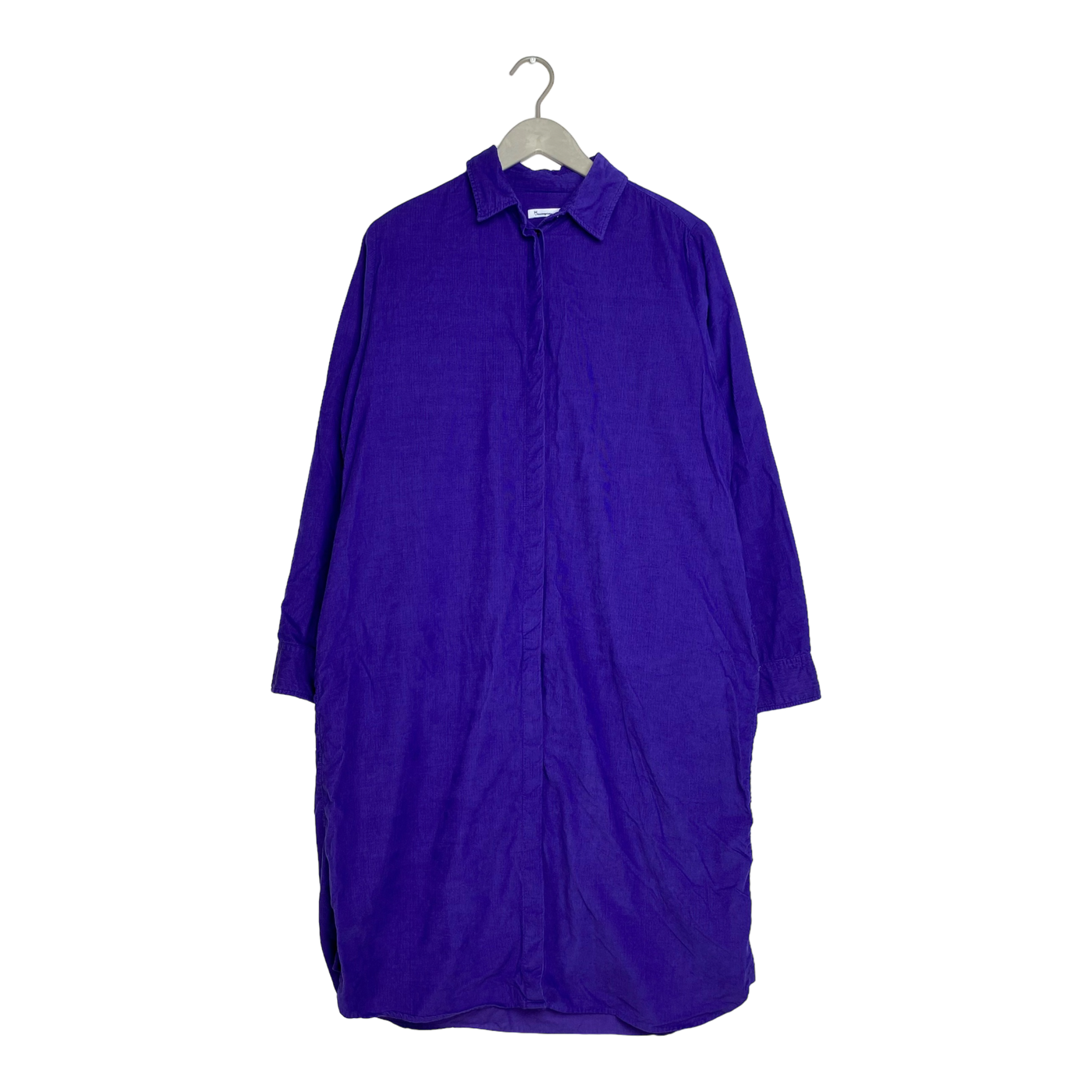 Knowledge Cotton collar dress, purple | women L