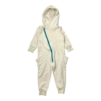 Gugguu sweat jumpsuit, vanilla | 92cm