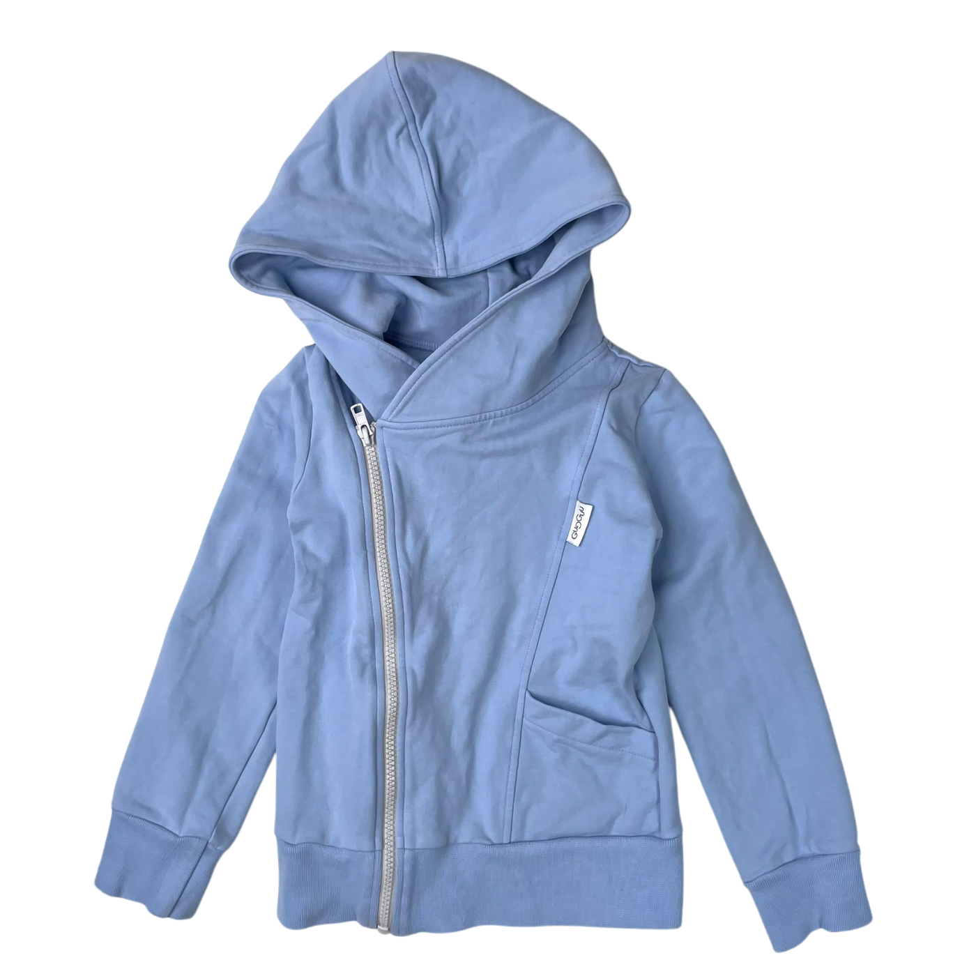 Gugguu zipper hoodie, blue | 104cm