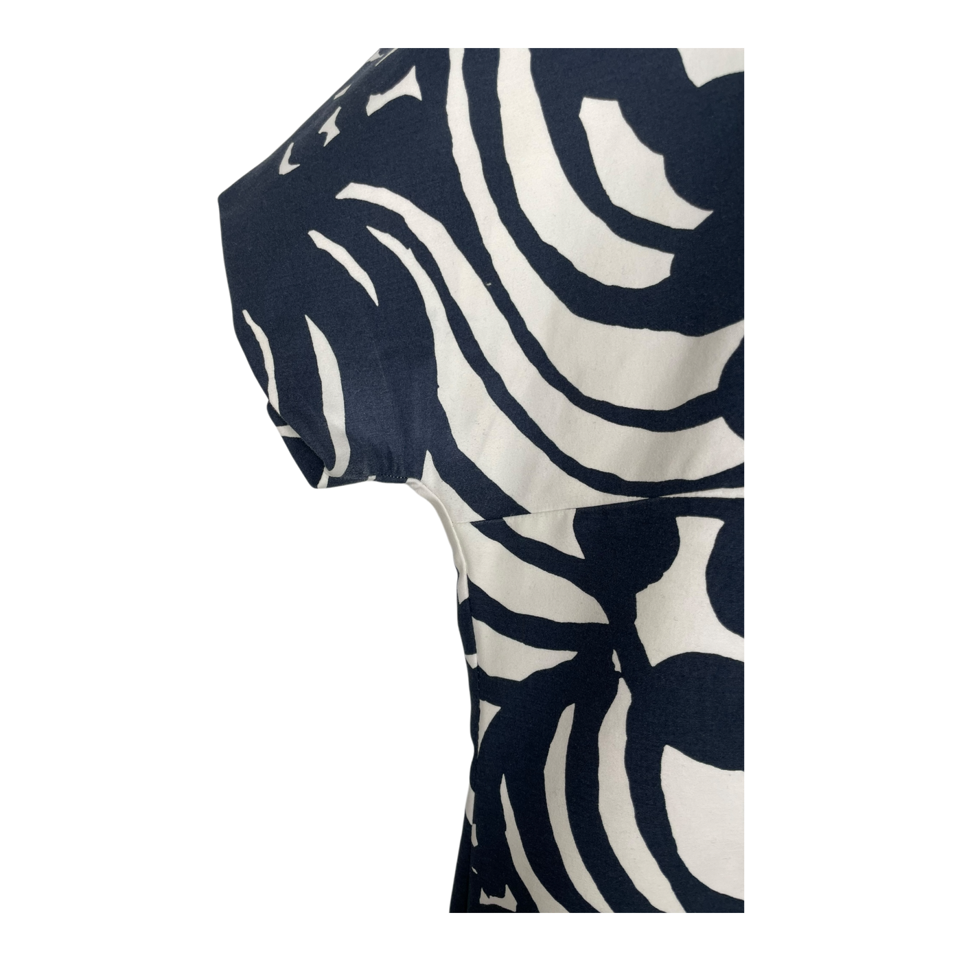 Marimekko Moma dress, white/midnight blue | woman L