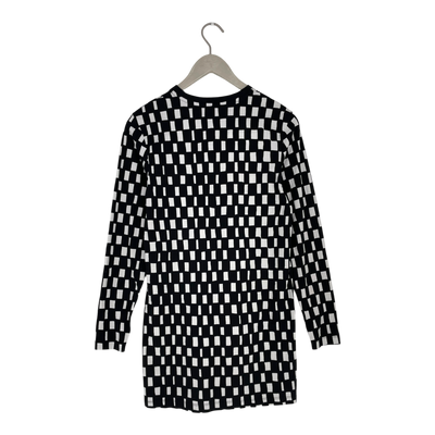 Marimekko tilma noppa tunic, black & white | woman S