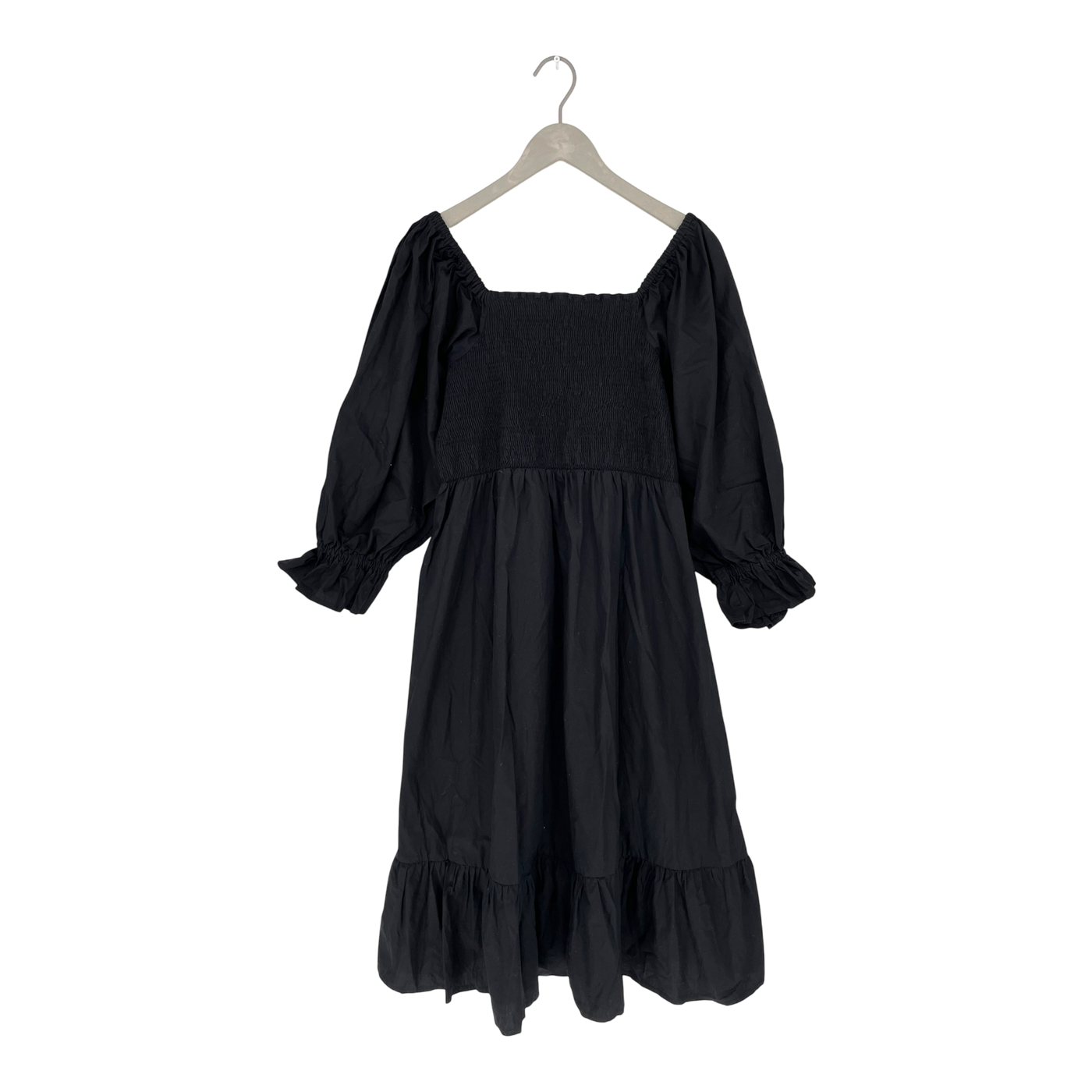 Kaiko smock dress, black | woman M