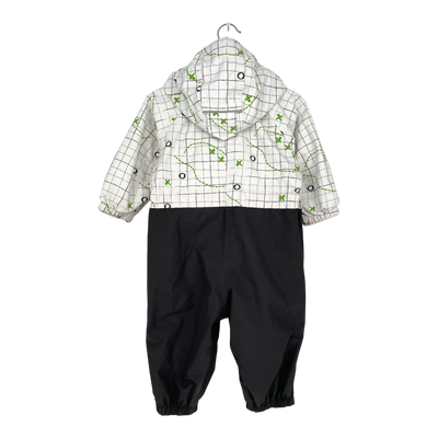 Reima midseason overall, white/black | 74cm