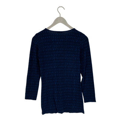Marimekko shirt, midnight blue | woman M