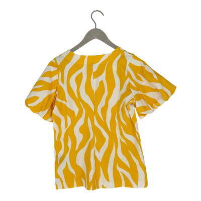 Ommellinen puffipaita t-shirt, yellow | woman S