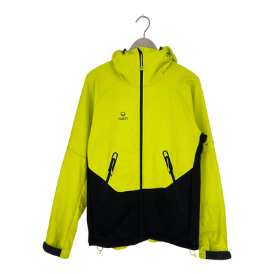 Halti midseason shell jacket, green/black | man M