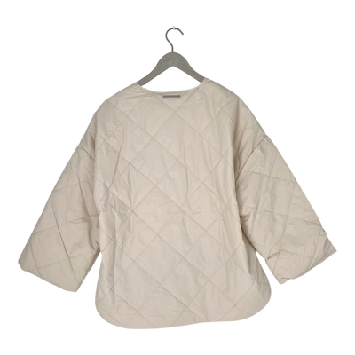 Embassy of Bricks and Logs monza puffer jacket, beige | woman S