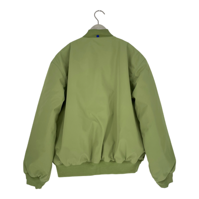 Embassy of Bricks and Logs mapes bomber jacket, light green | unisex L