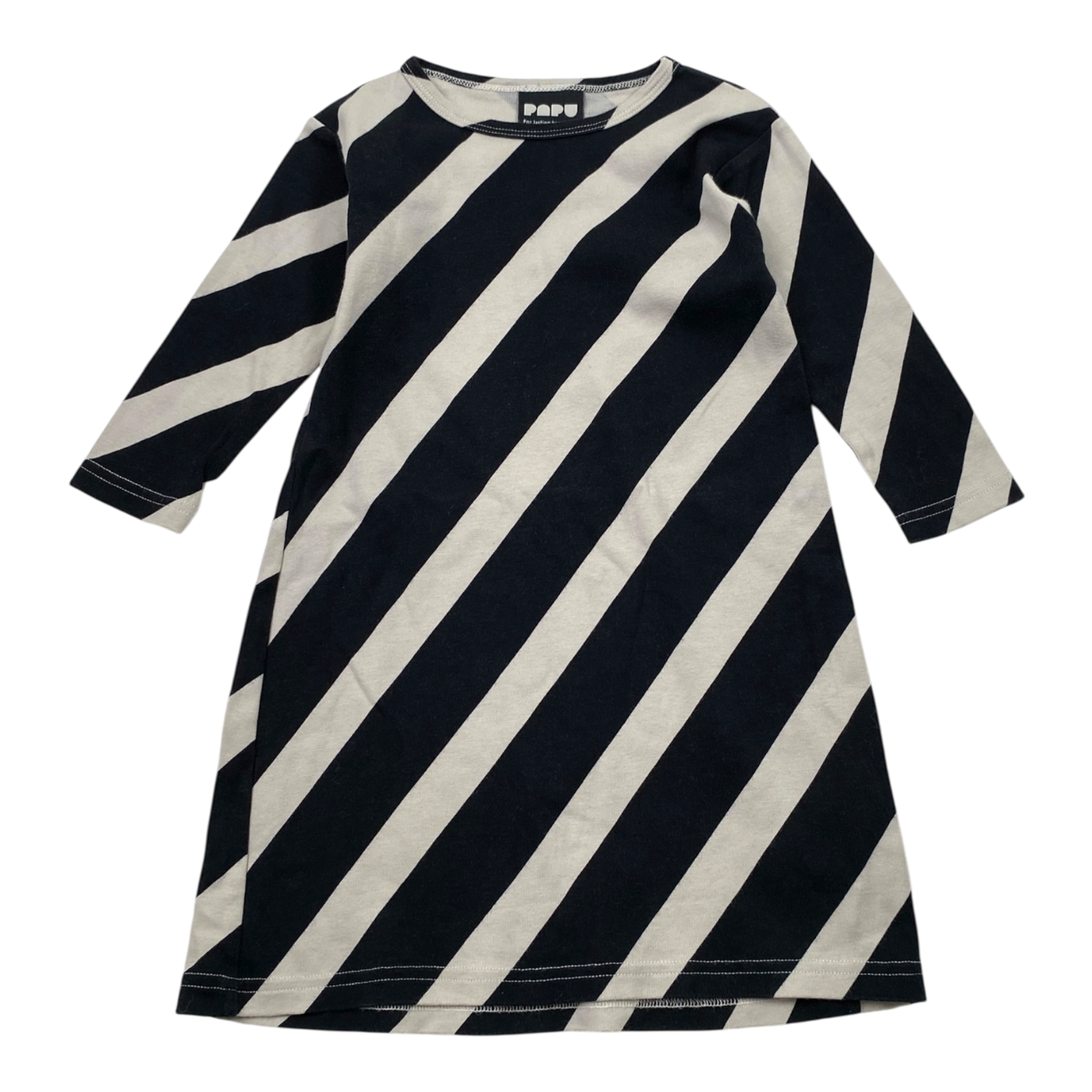 Papu dress, stripes | 86/92cm