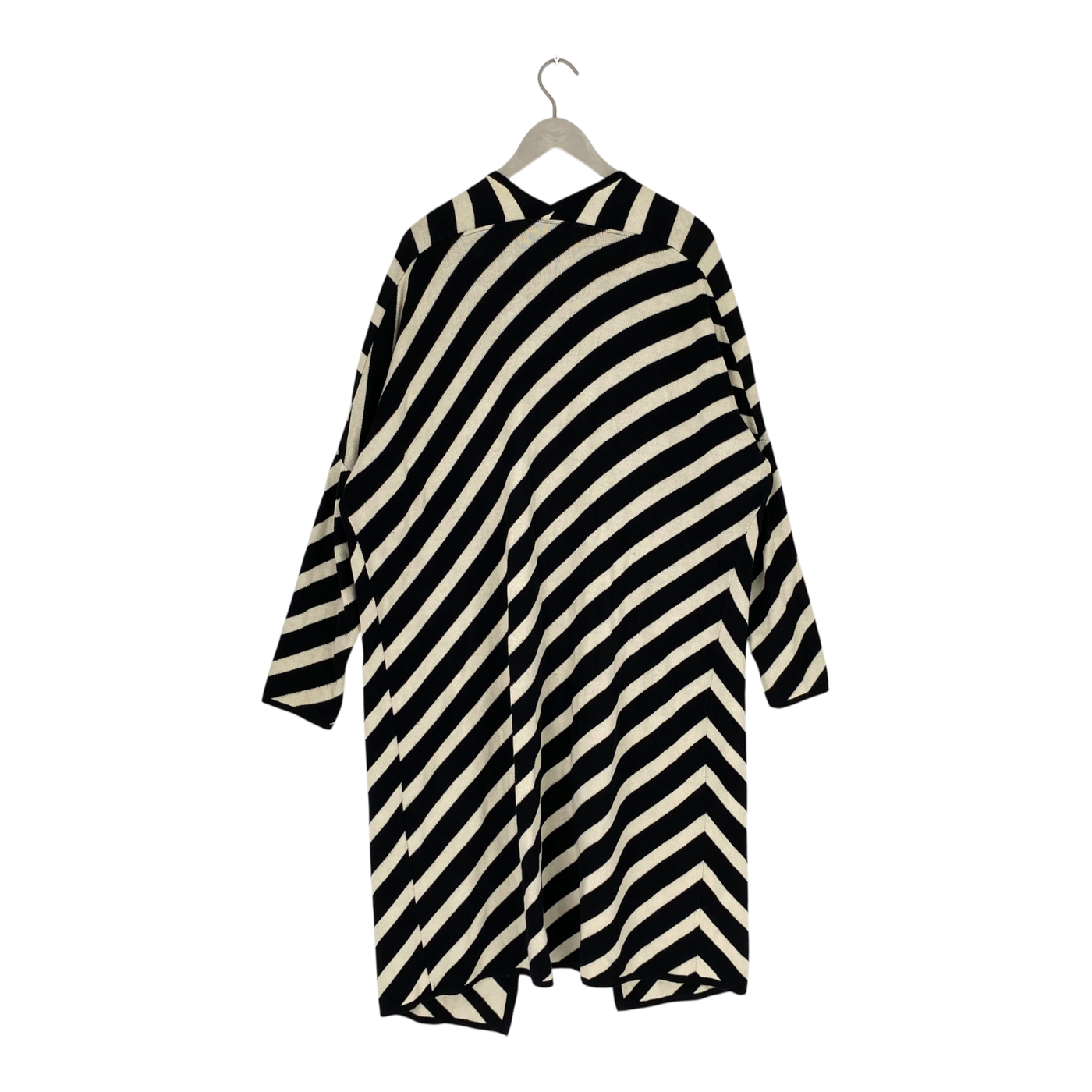 Papu long knitted cardigan, stripes | woman XS/S