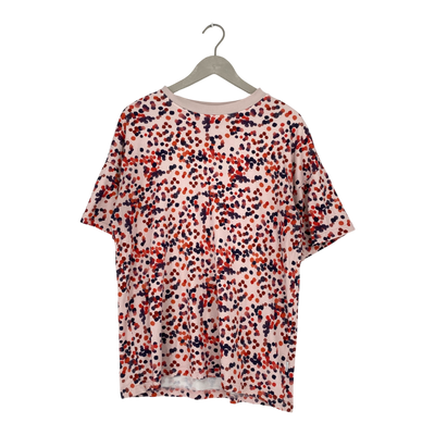 Riva Clothing t-shirt, pink dots | unisex M