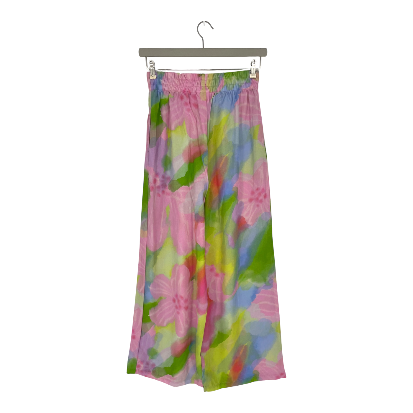 Mainio wide pants, pink bloom | woman S