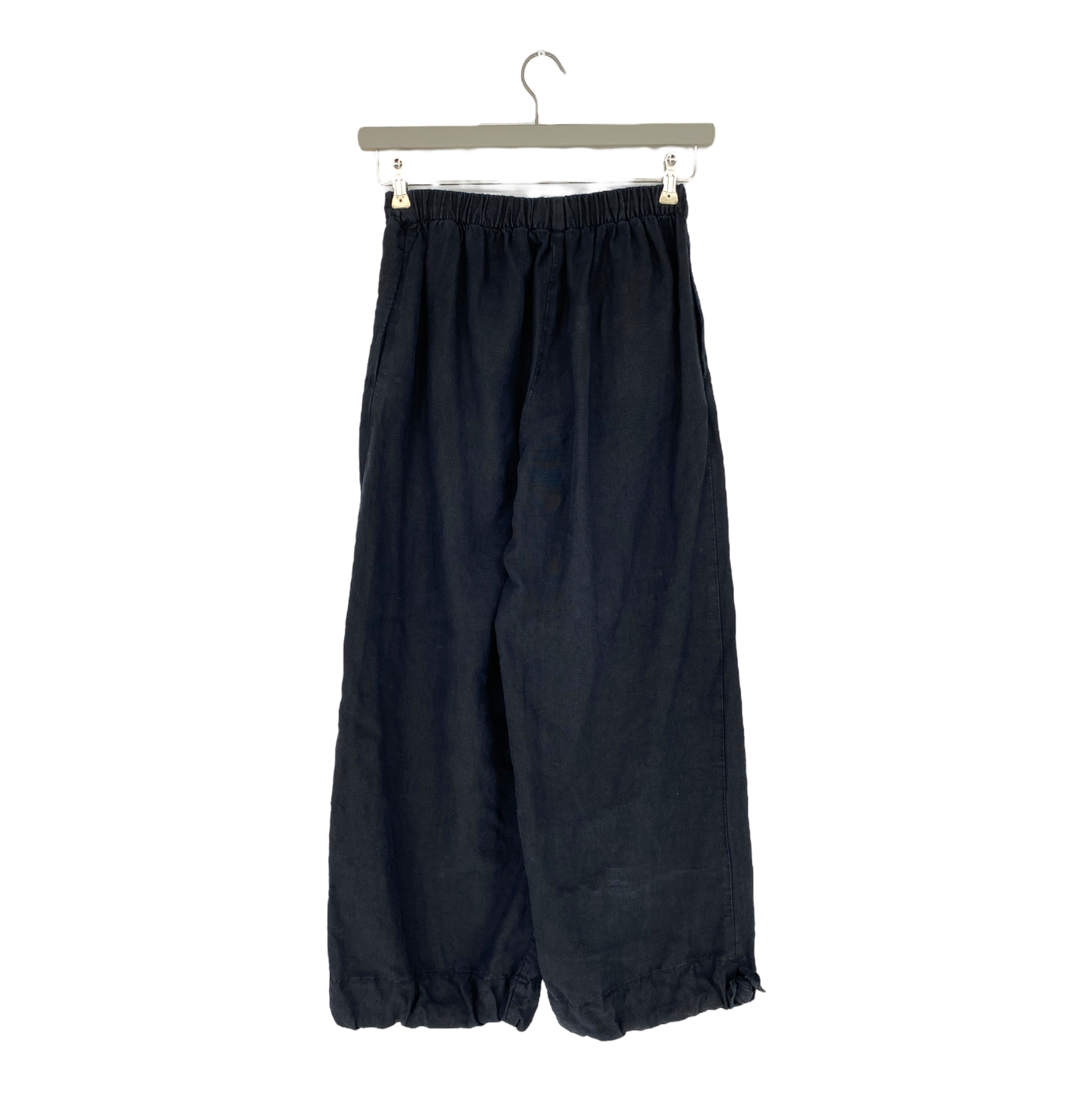 Marimekko ihme linen pants, black | woman 36