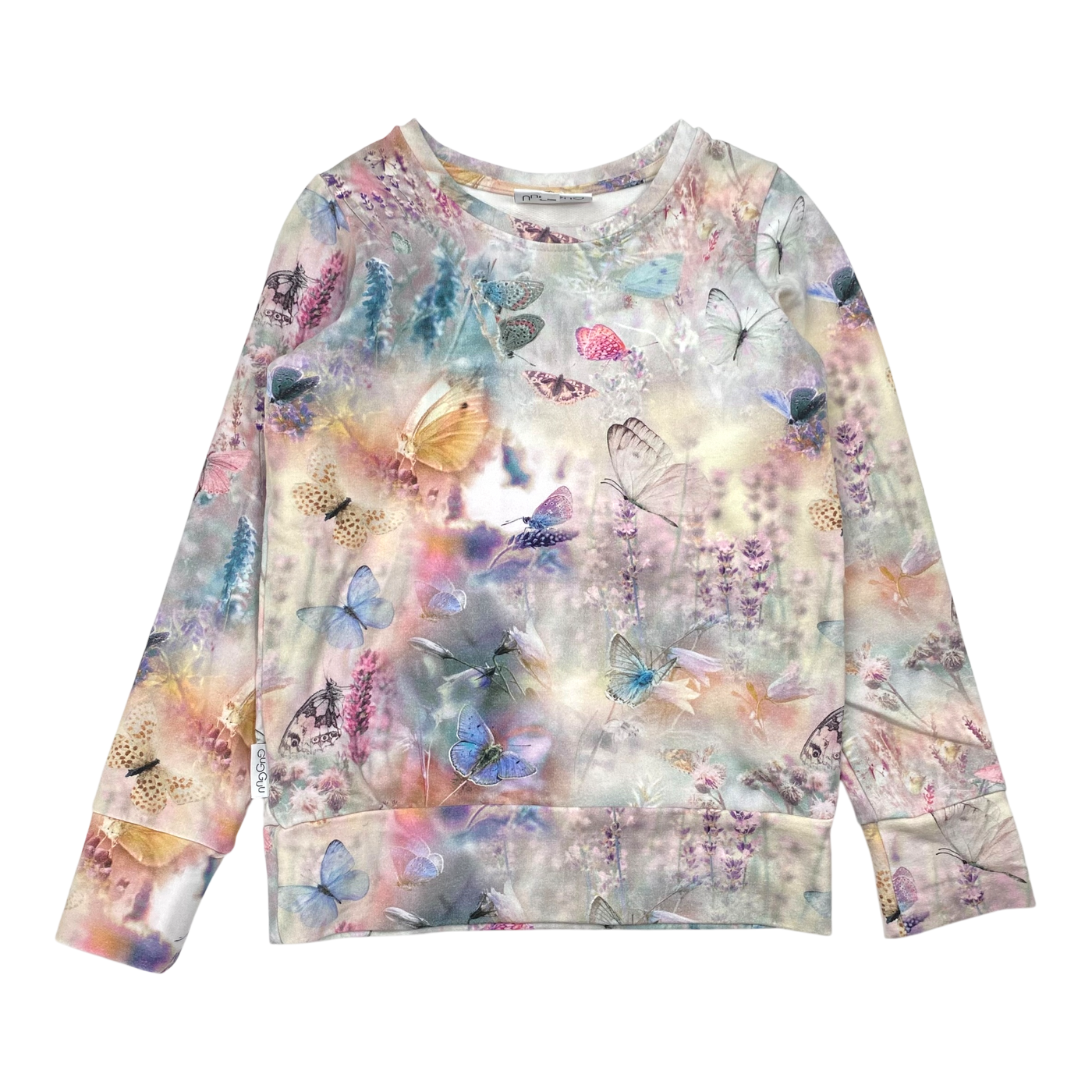 Gugguu sweatshirt, butterfly | 116cm