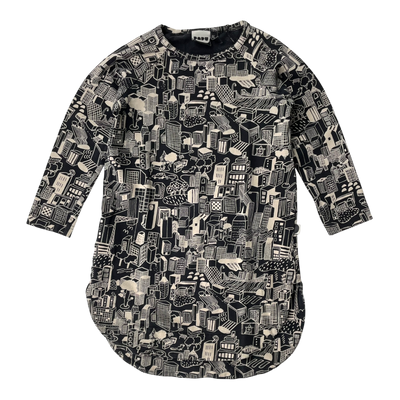 Papu tricot dress, city | 86/92cm