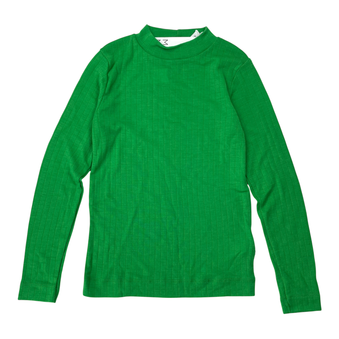 Mainio merino shirt, bright green | 122/128cm