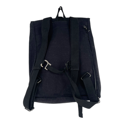 Holzrichter canvas backpack, black