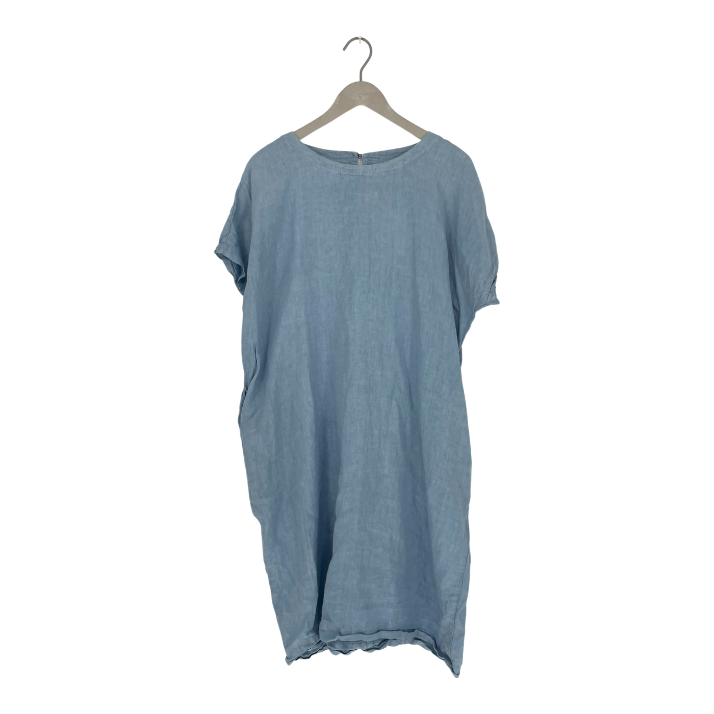 Papu boxy linen dress, light blue | woman S