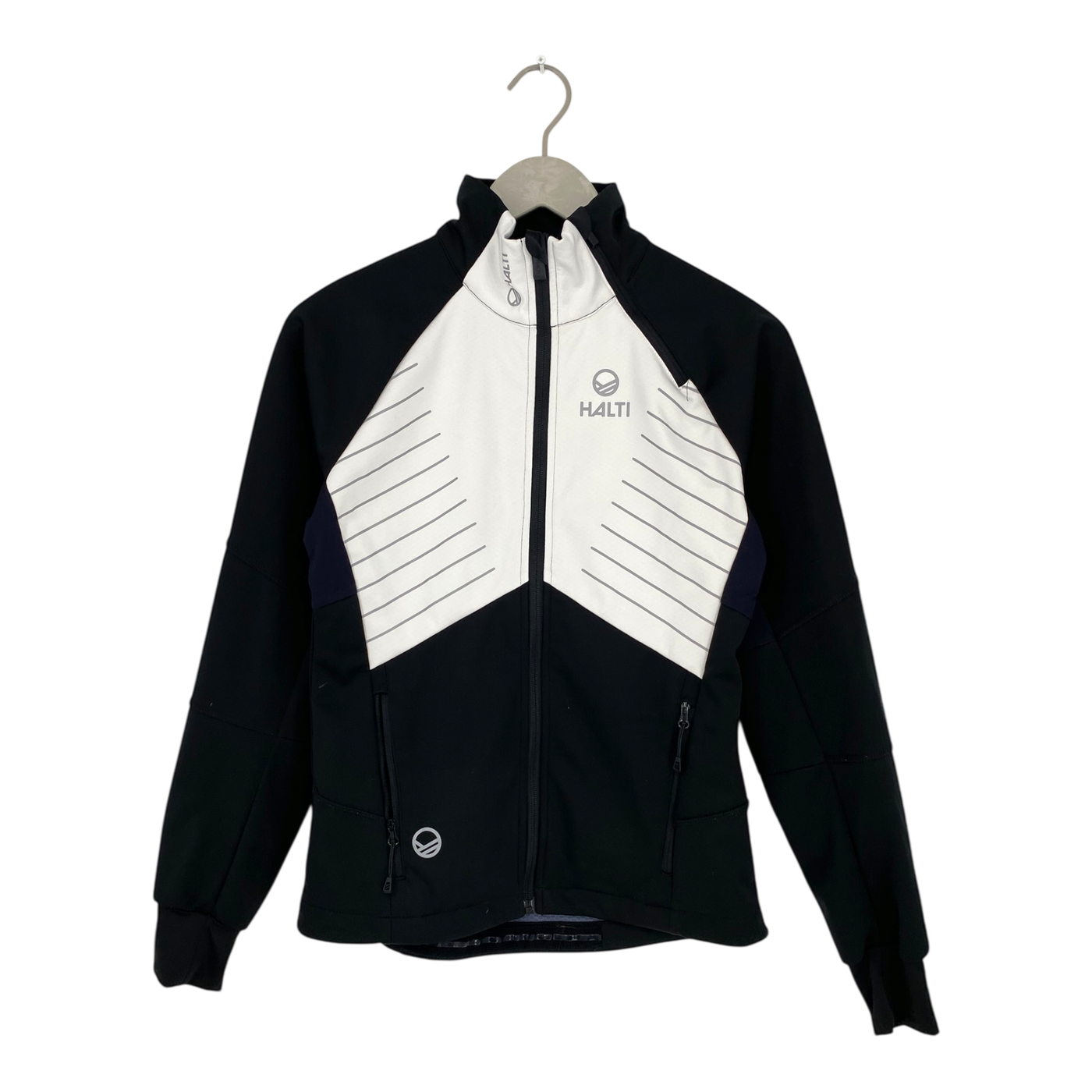 Halti ski jacket, black / white | woman 36