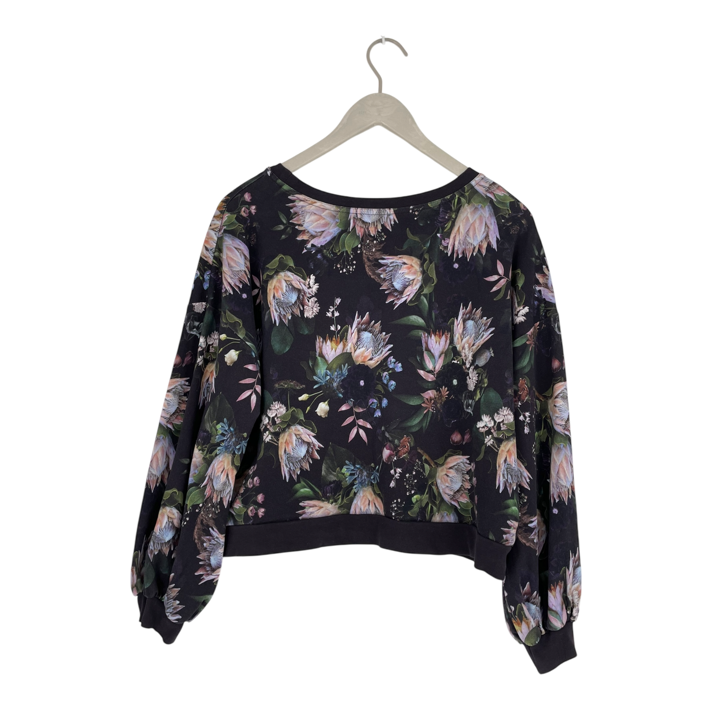 Uhana sweatshirt, flowers | woman XL