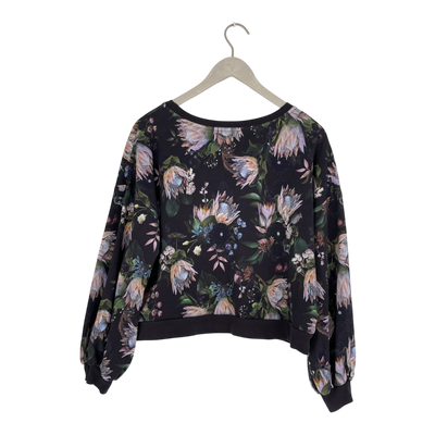 Uhana sweatshirt, flowers | woman XL
