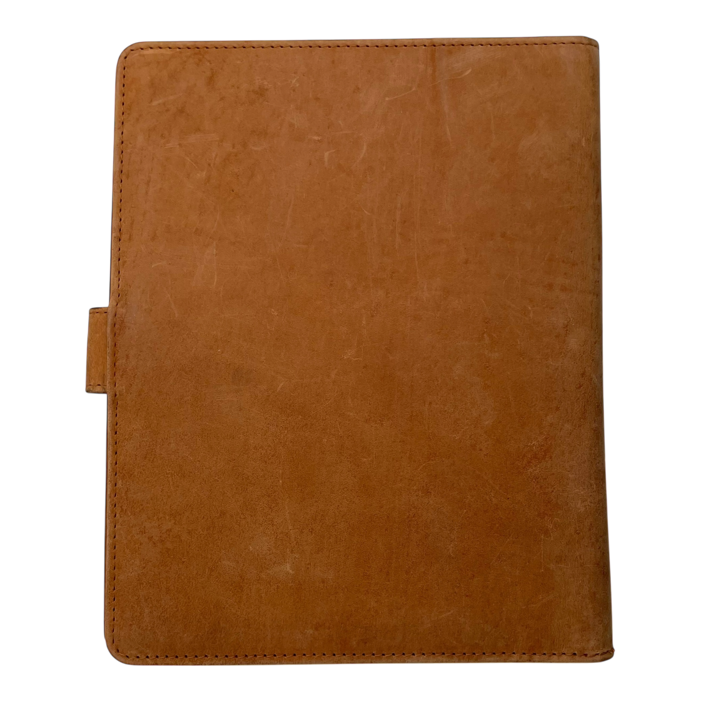 Holzrichter leather planner cover, caramel