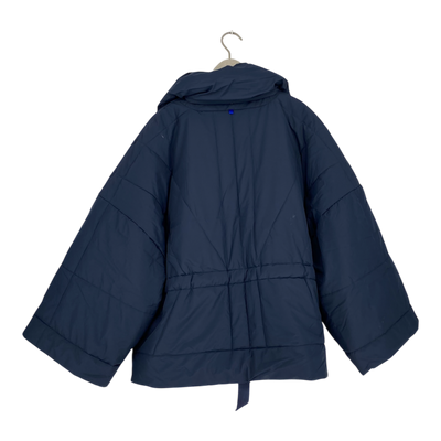 Embassy of Bricks and Logs Fu puffer jacket, navy blue | woman S