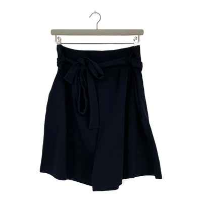 Toive belted sweat shorts, black | woman 2XL