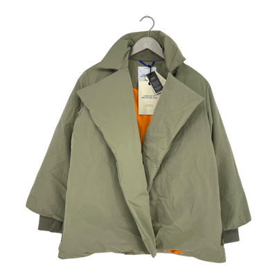 Embassy of Bricks and Logs avalon puffer jacket, pale olive | unisex S