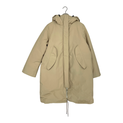 Embassy of Bricks and Logs albury coat, sand | woman S