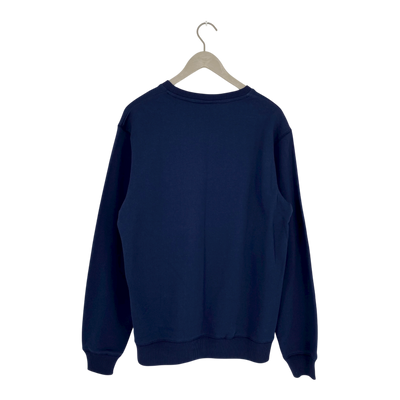 Makia curvature sweatshirt, dark navy | unisex M