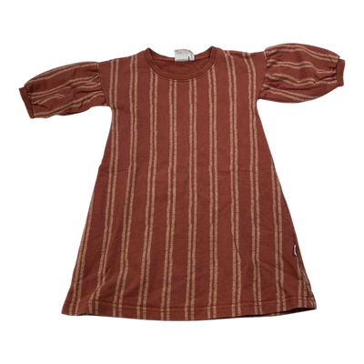 Mainio sweat dress, rust | 98/104cm