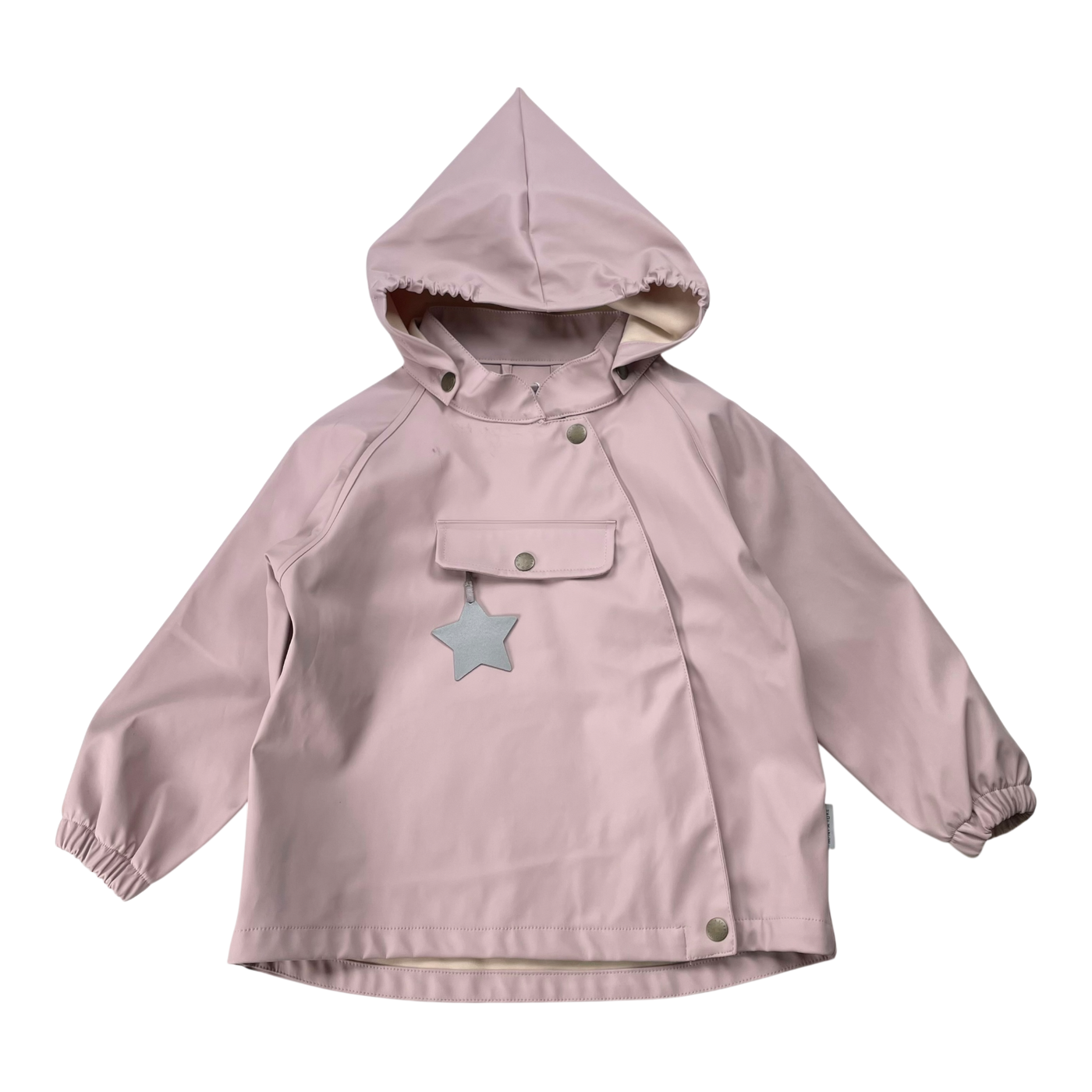 Mini A Ture matwai rain jacket, old rose | 104cm