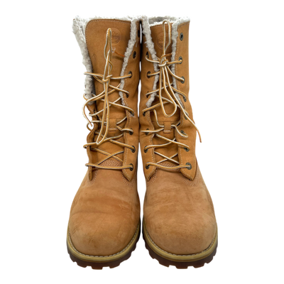 Timberland tall boots, wheat | 40
