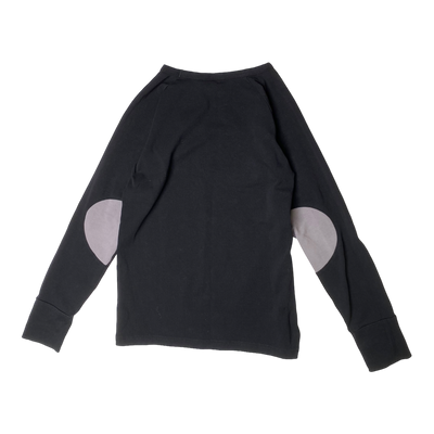 Papu patch shirt, black/grey | 134/140cm