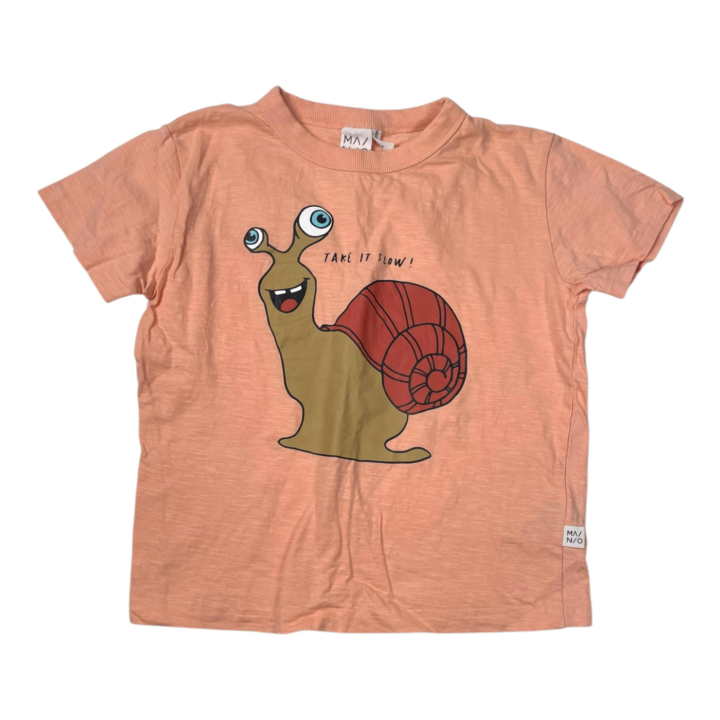 Mainio t-shirt, snail | 122/128cm