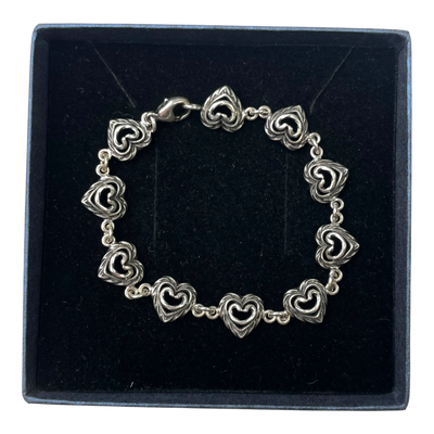 Kalevala Koru talon sydän bracelet, silver