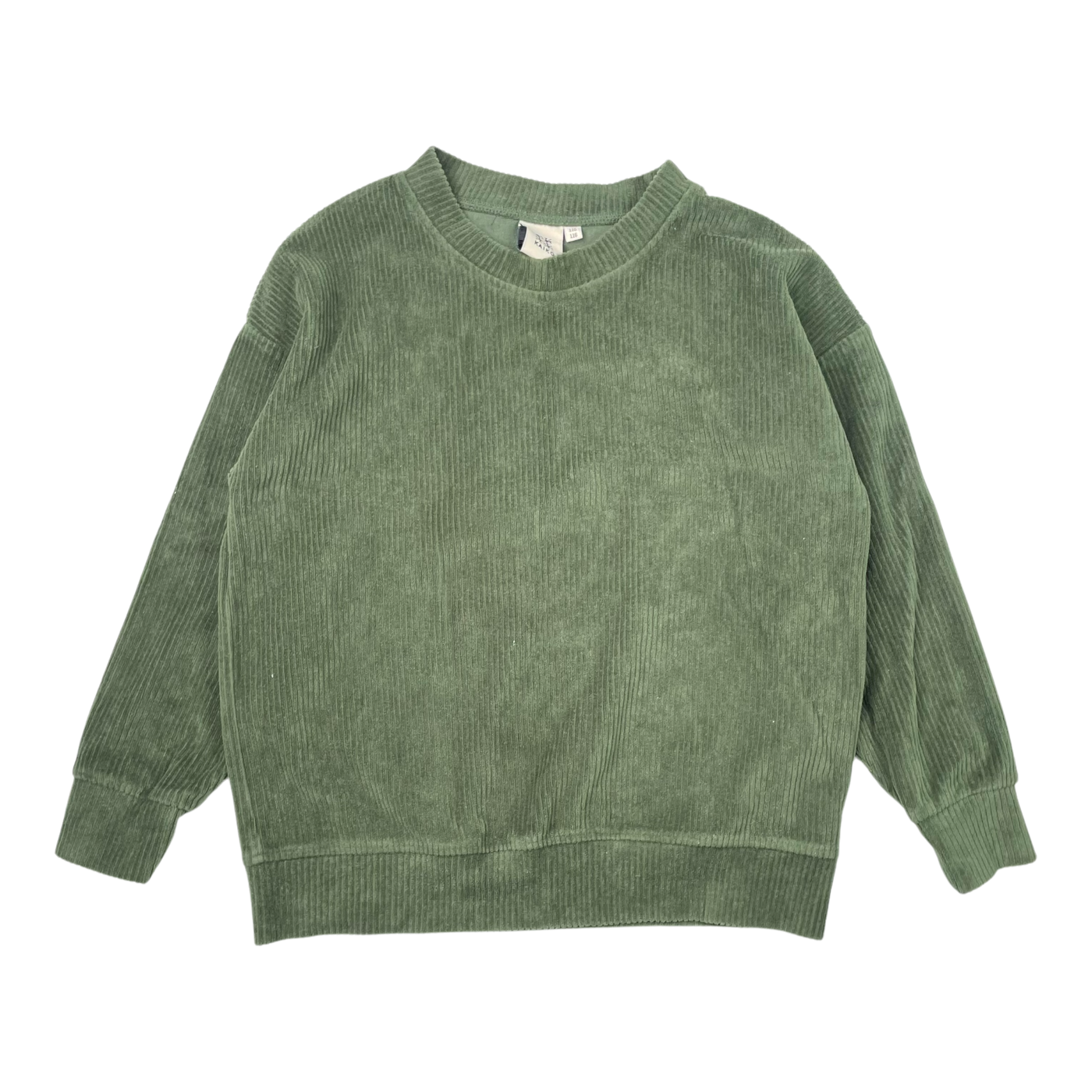 Kaiko corduroy shirt, hunter green | 110/116cm