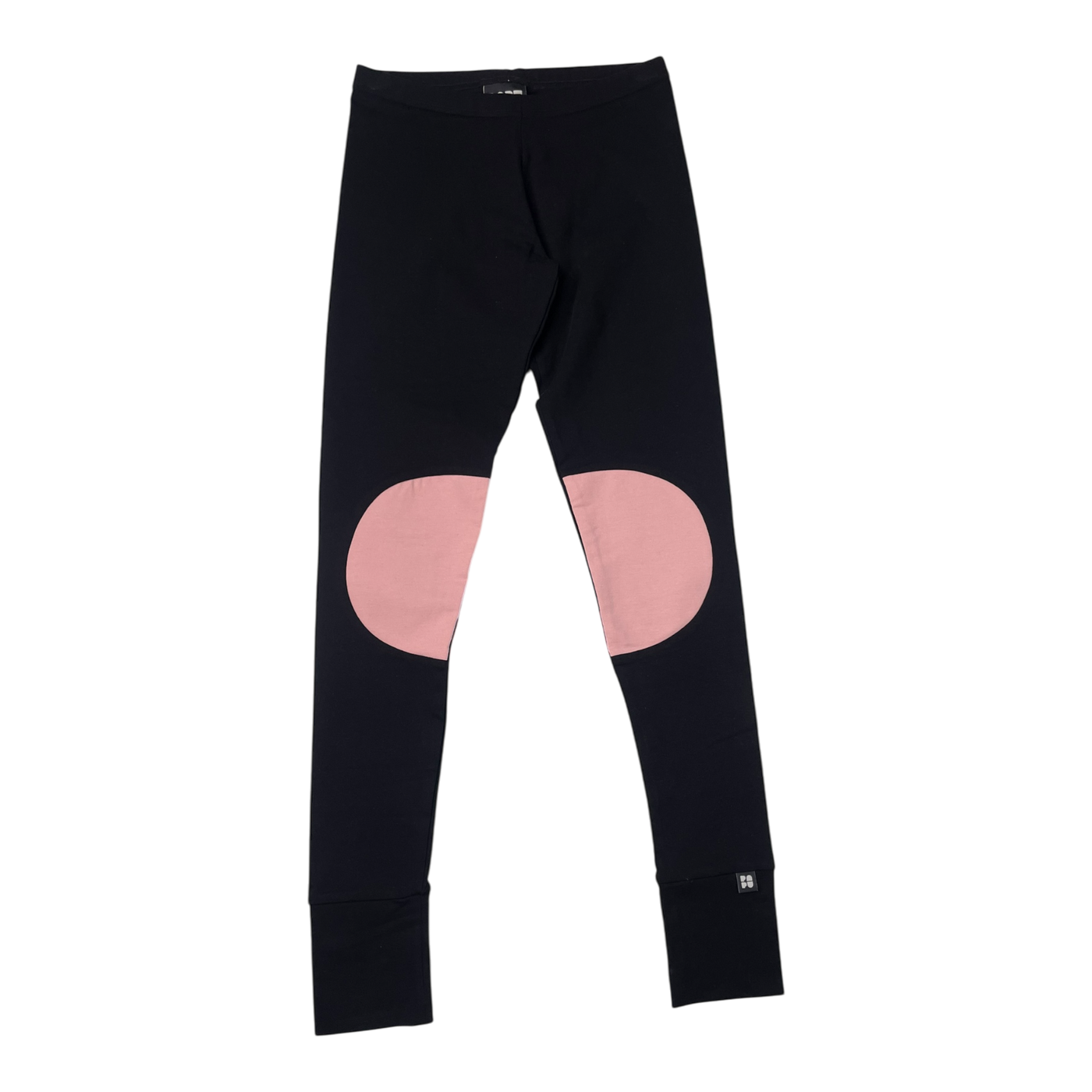 Papu patch leggings, black | 134/140cm