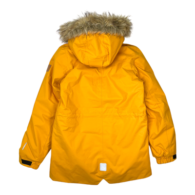 Reima naapuri winter parka jacket, golden yellow | 164cm