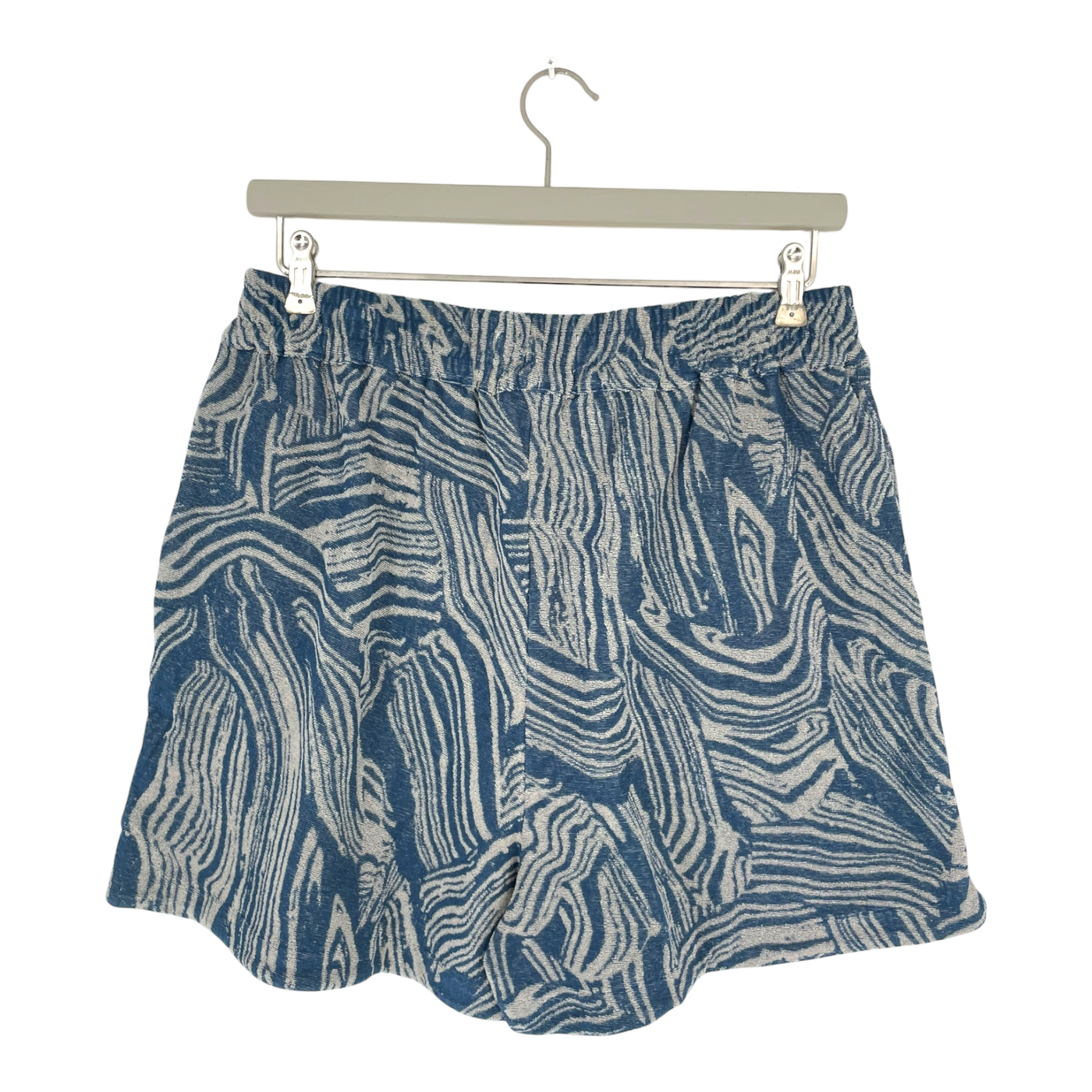 Dedicated terry shorts, swirl blue | woman L