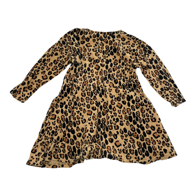 Mini Rodini velour dress, leopard | 116/122cm