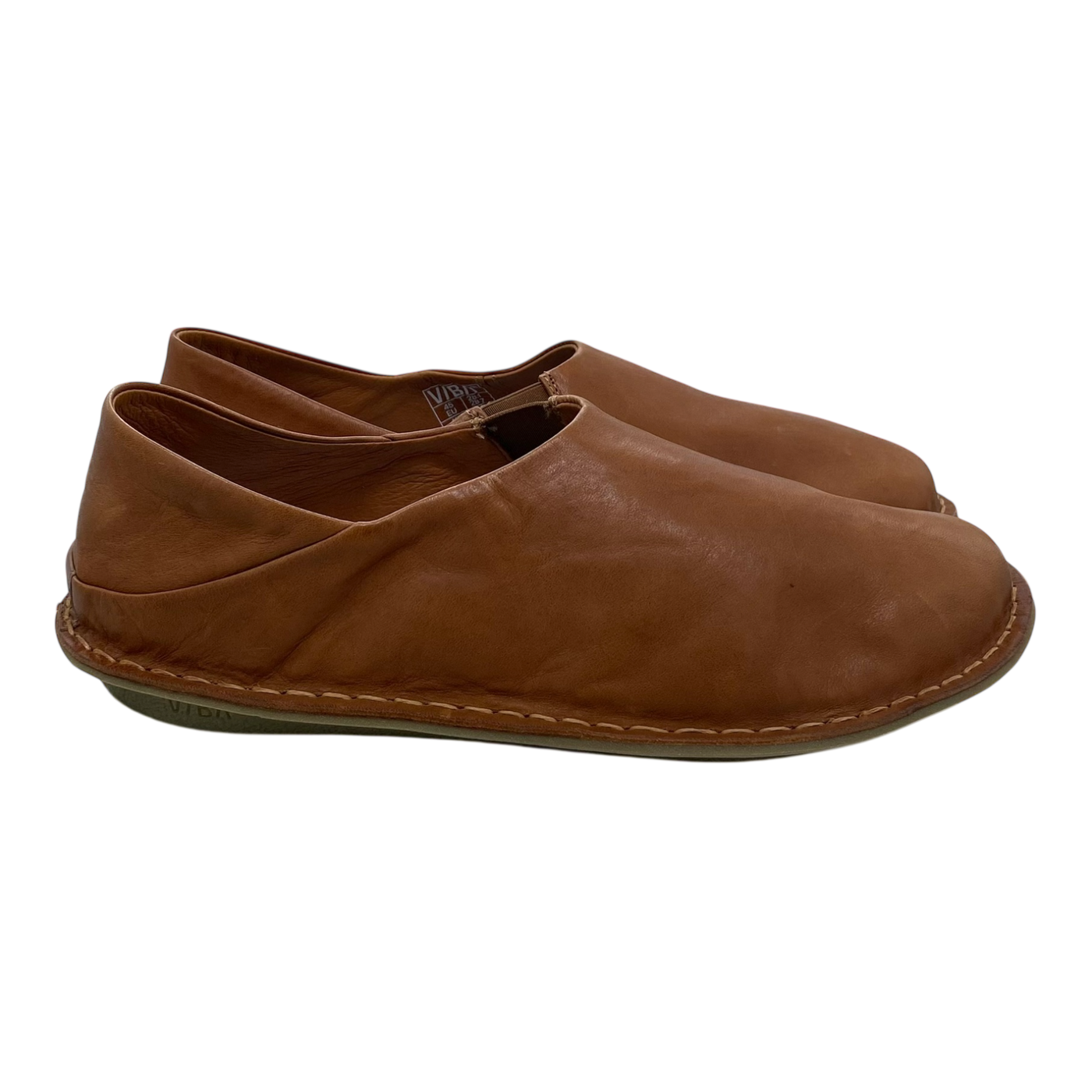 VIBAe Zuma leather shoes, cognac brown | 45